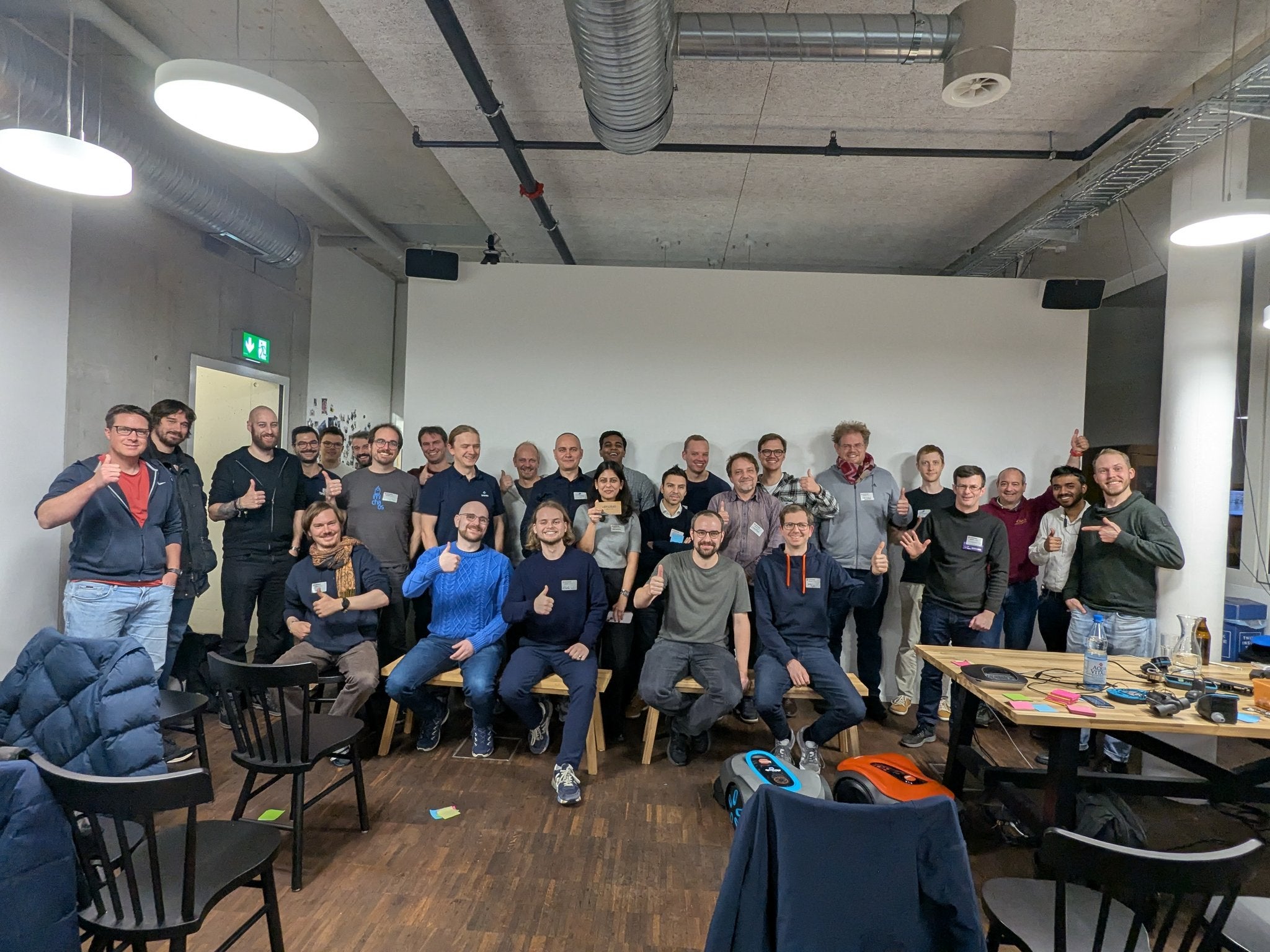 Zephyr project meetup at Gardena office in Zurich, Switzerland - Group photo