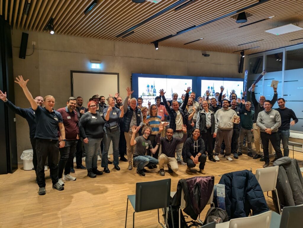 Zephyr Project Meetup (November 20, 2025) – Garching, Munich, Germany - Group photo