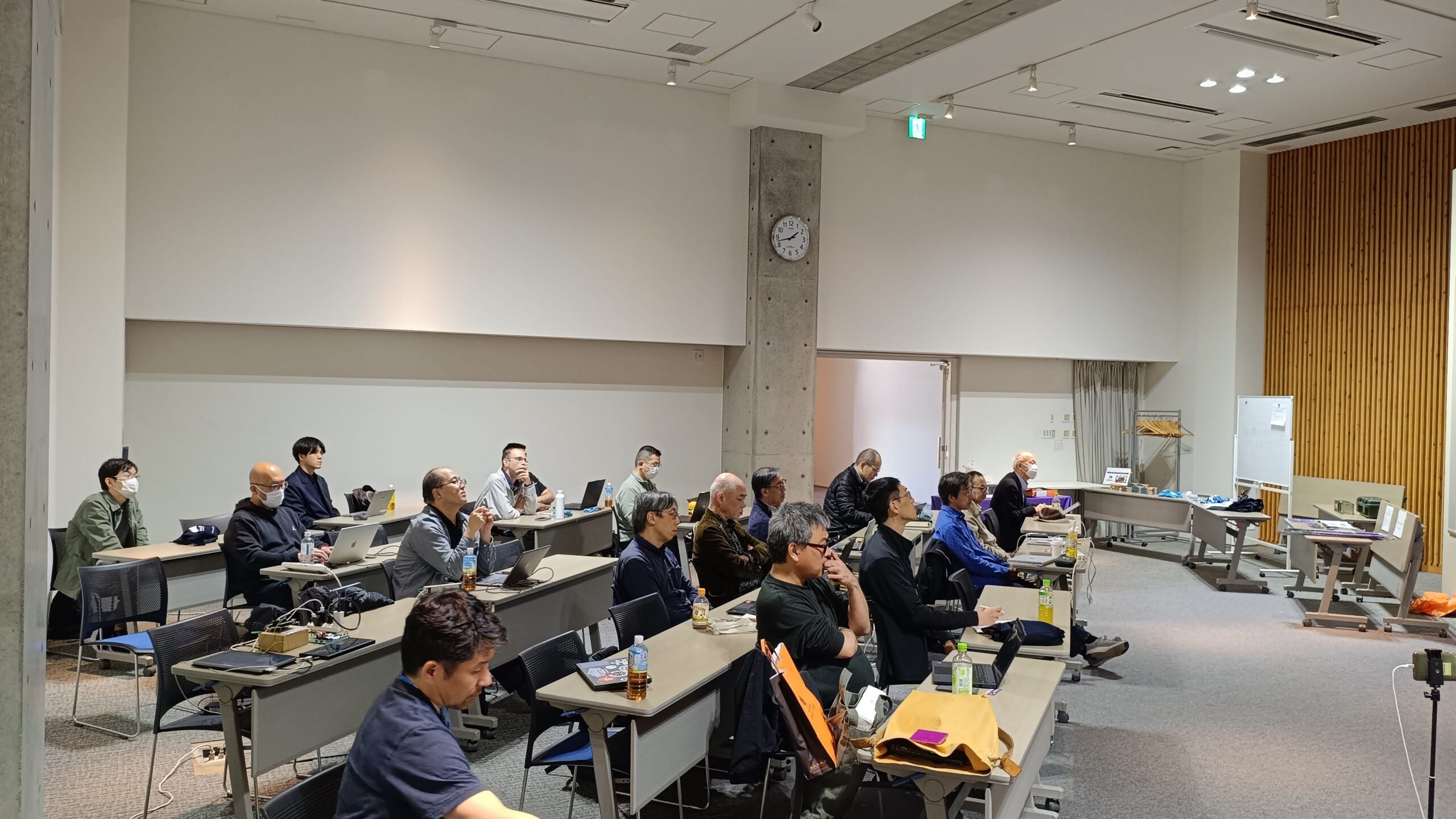 Picture: A scene from one of the presentation sessions during the meetup.