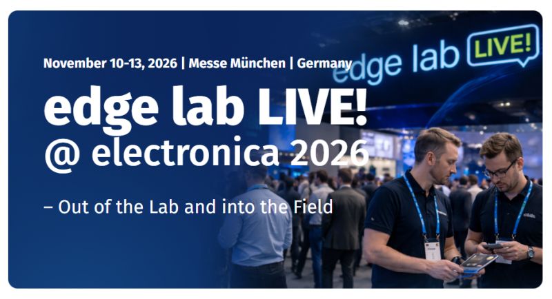 edge lab LIVE! @ electronica 2026