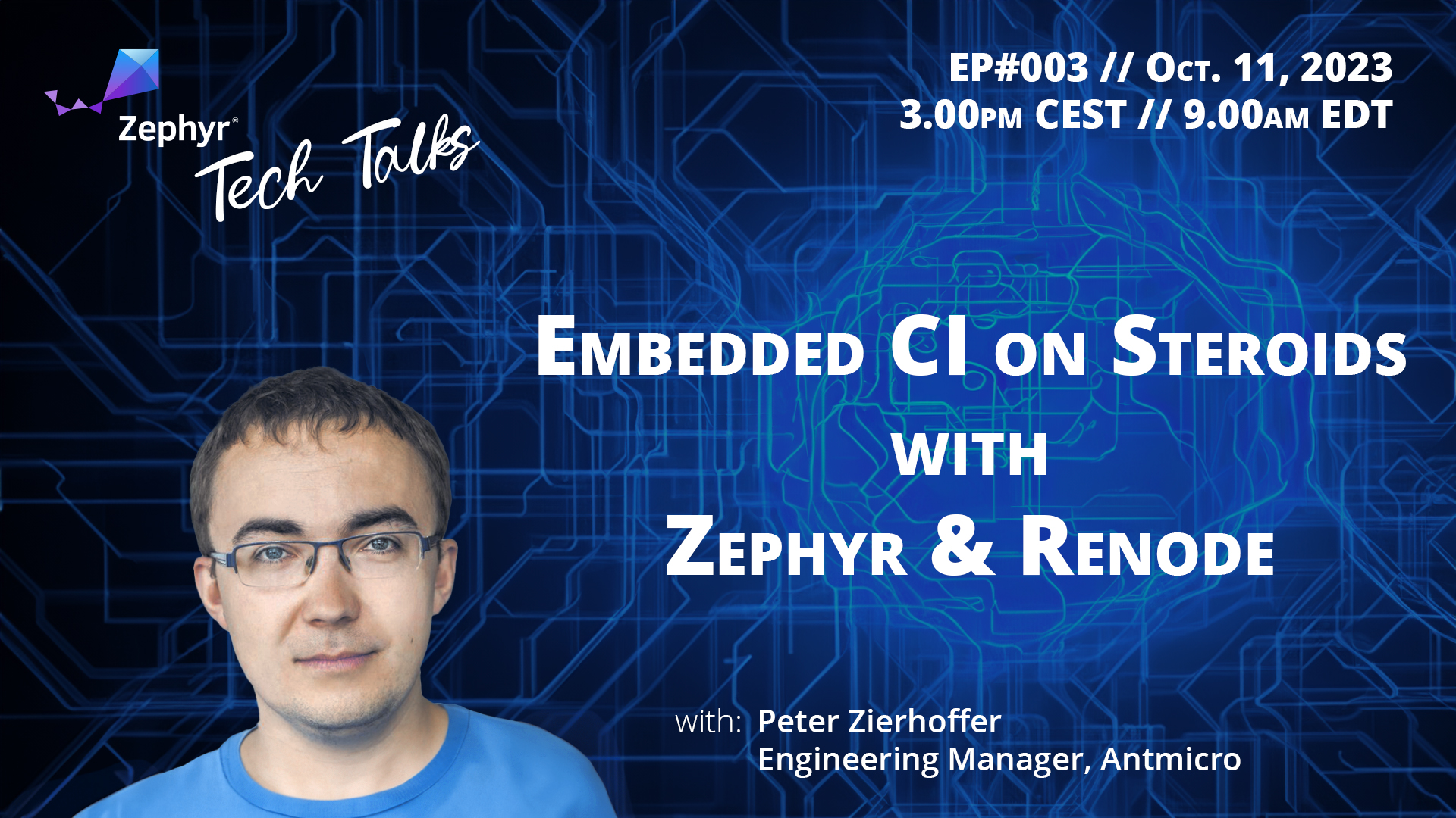 Embedded CI on Steroids with Zephyr & Renode // Zephyr Tech Talk #003